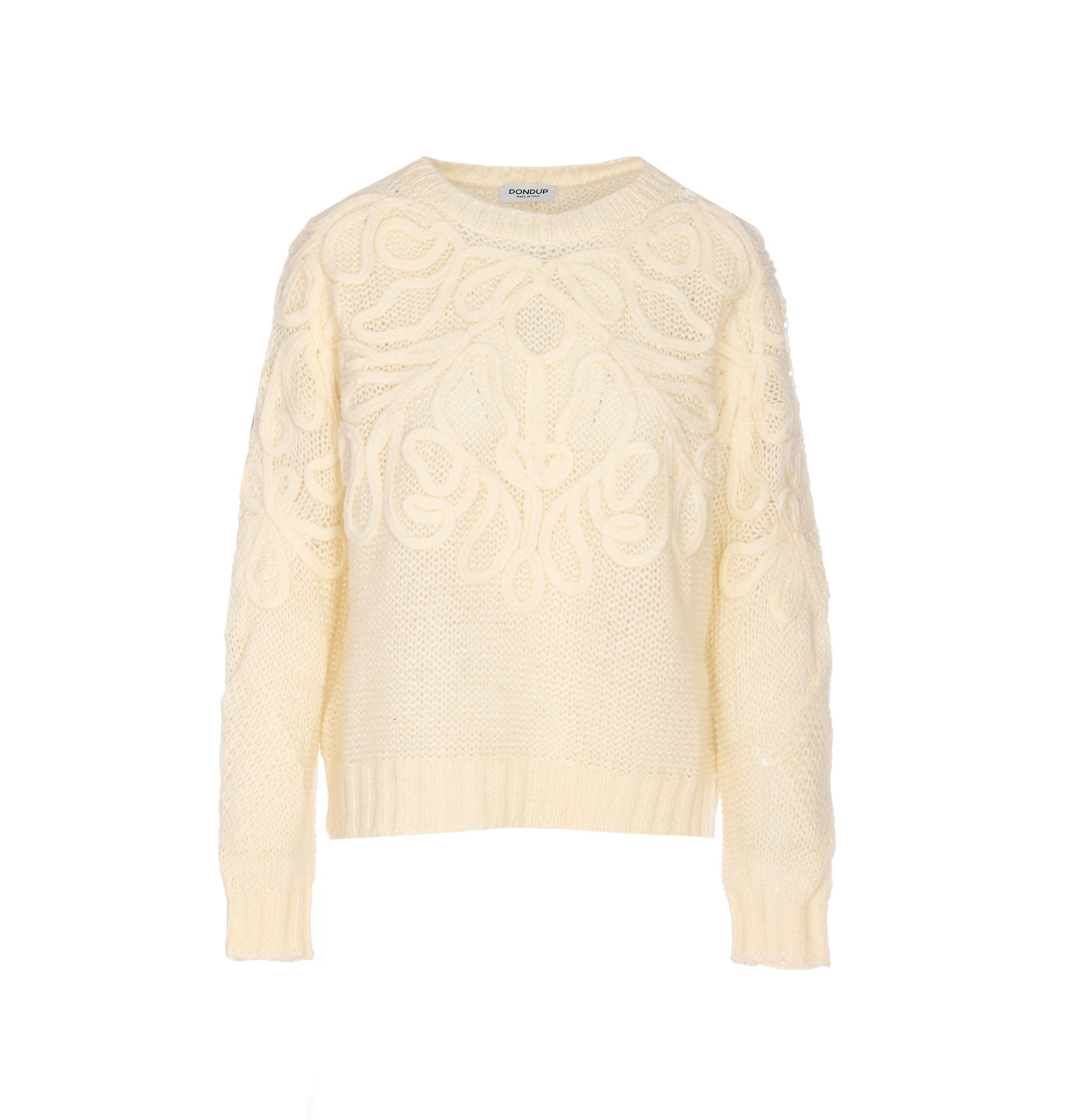 Dondup Sweaters White Acrylic