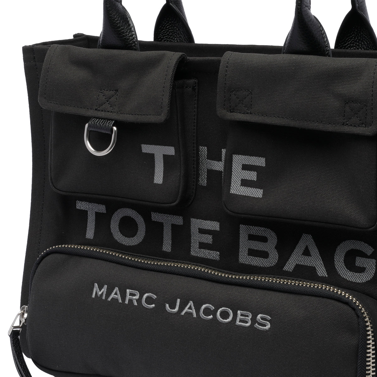 Marc Jacobs Bags Black Cotton Leather Trim