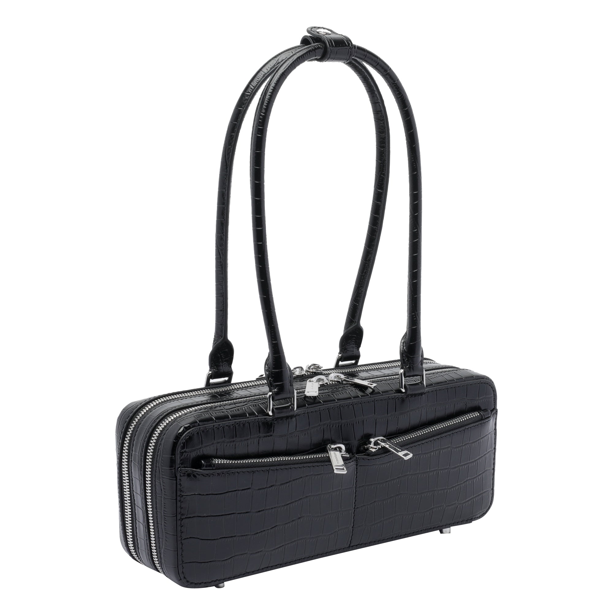 Self Portrait Bags Black Calf Leather