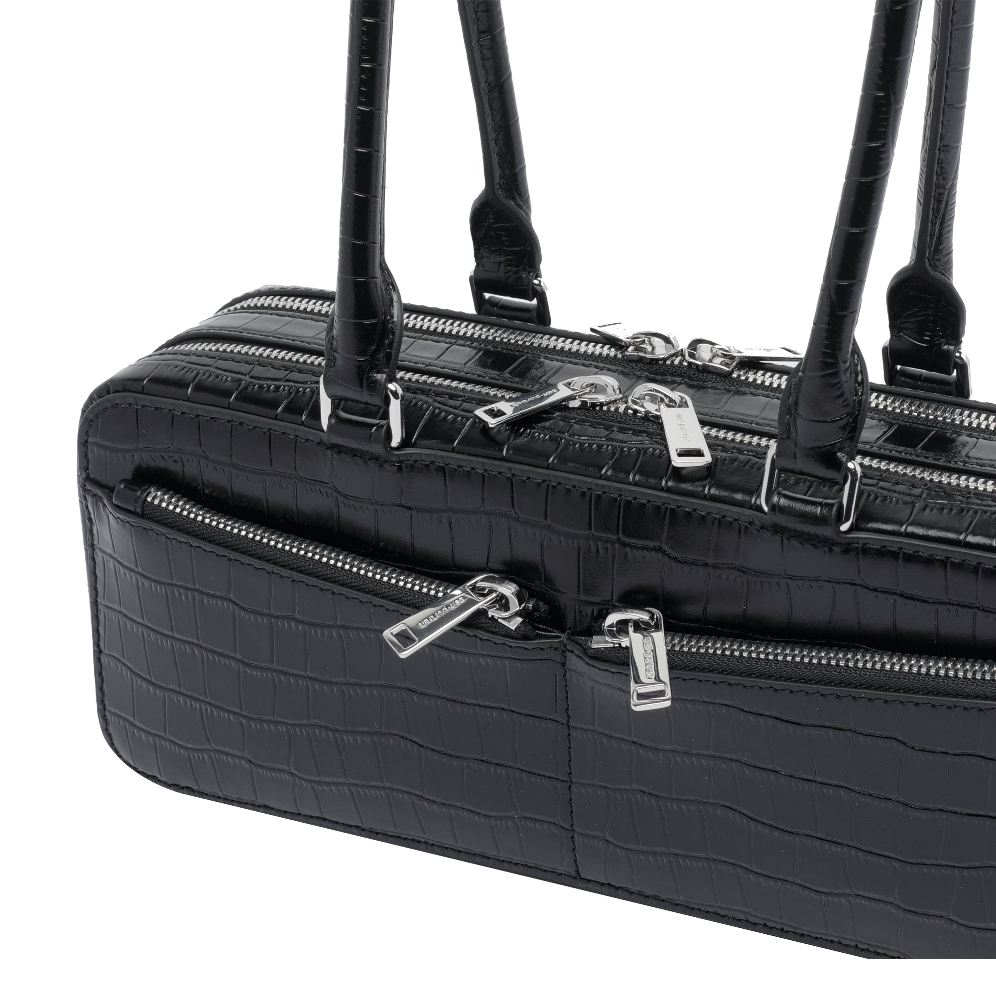 Self Portrait Bags Black Calf Leather