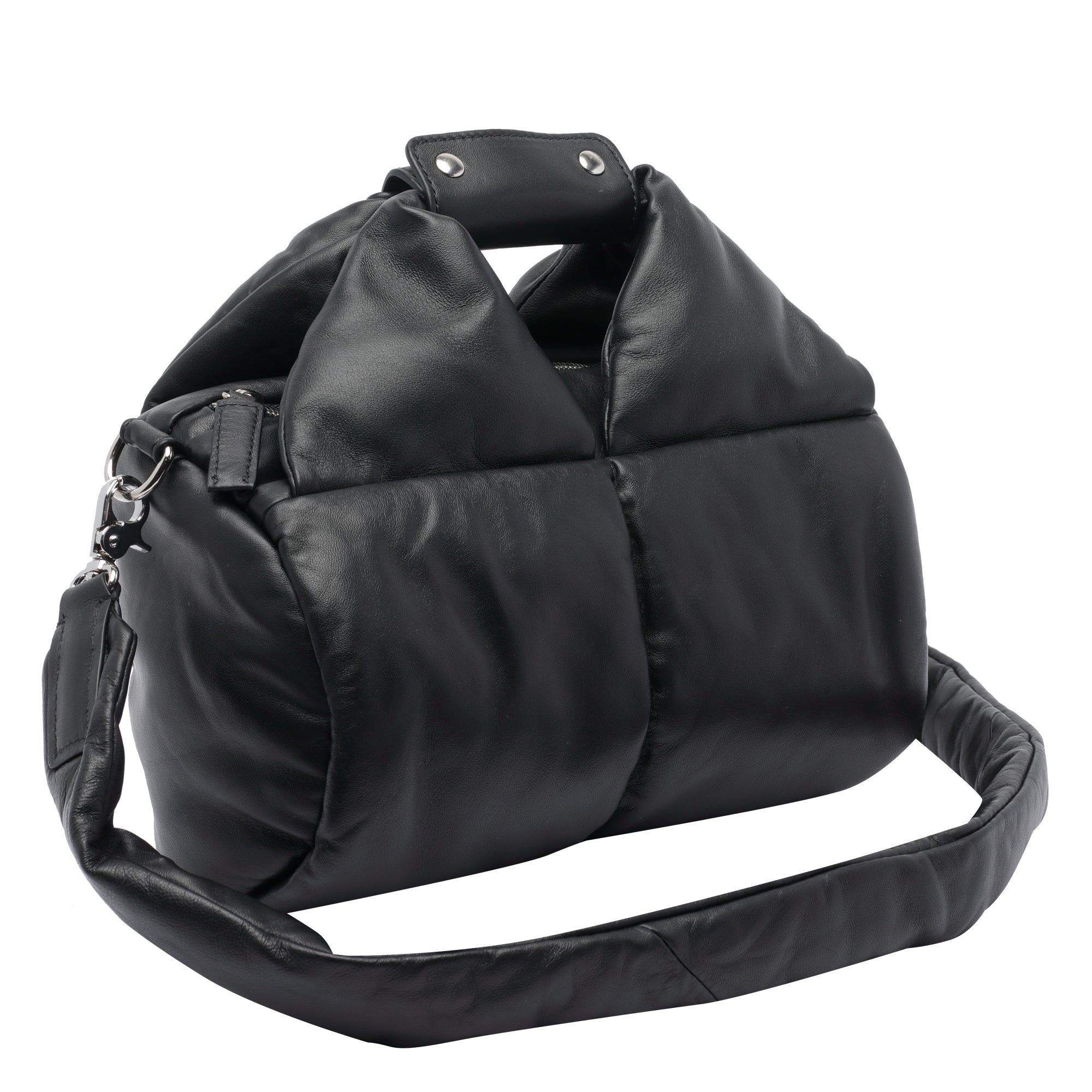 Vic Matie Bags Black Calf Leather