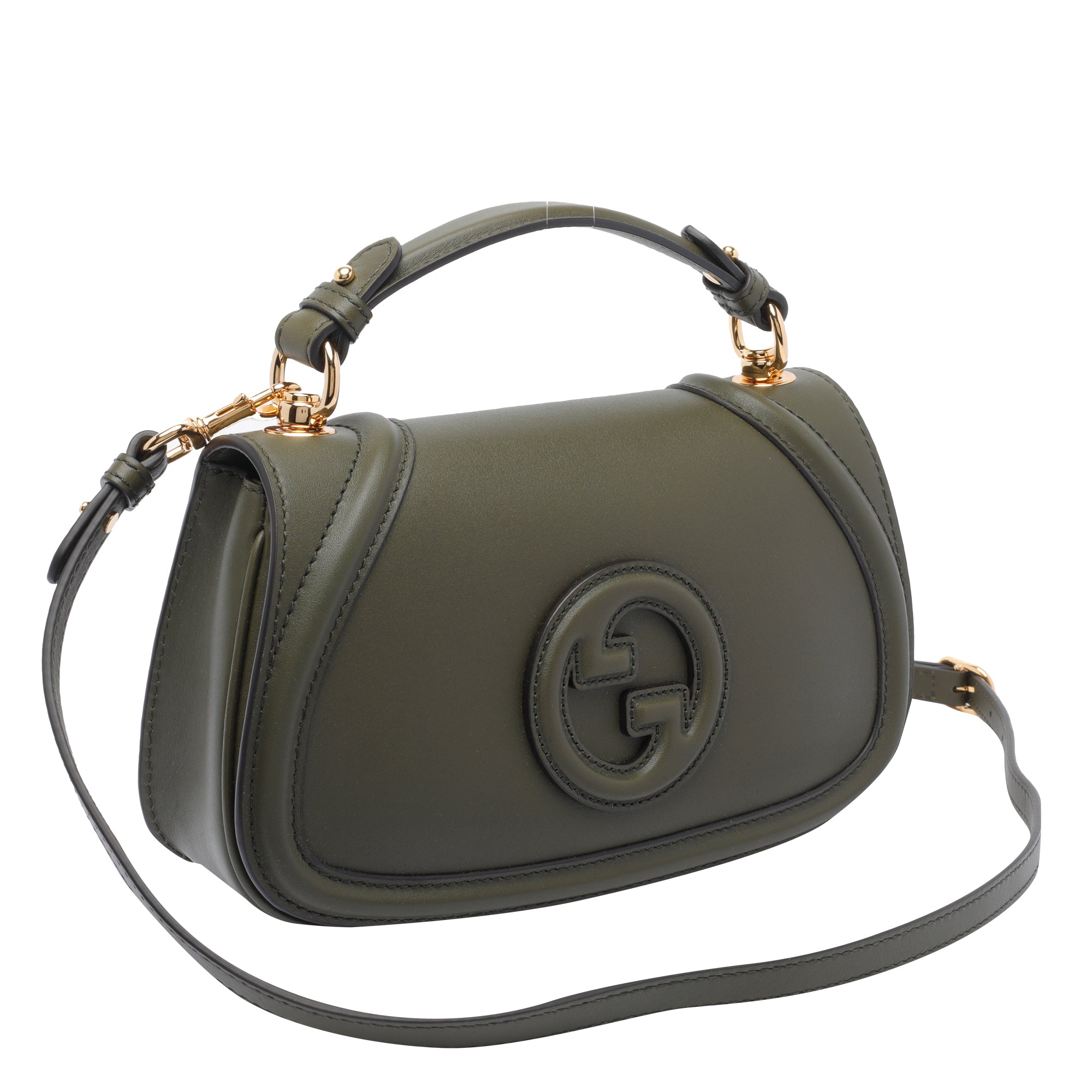 Gucci Bags Green Calf Leather