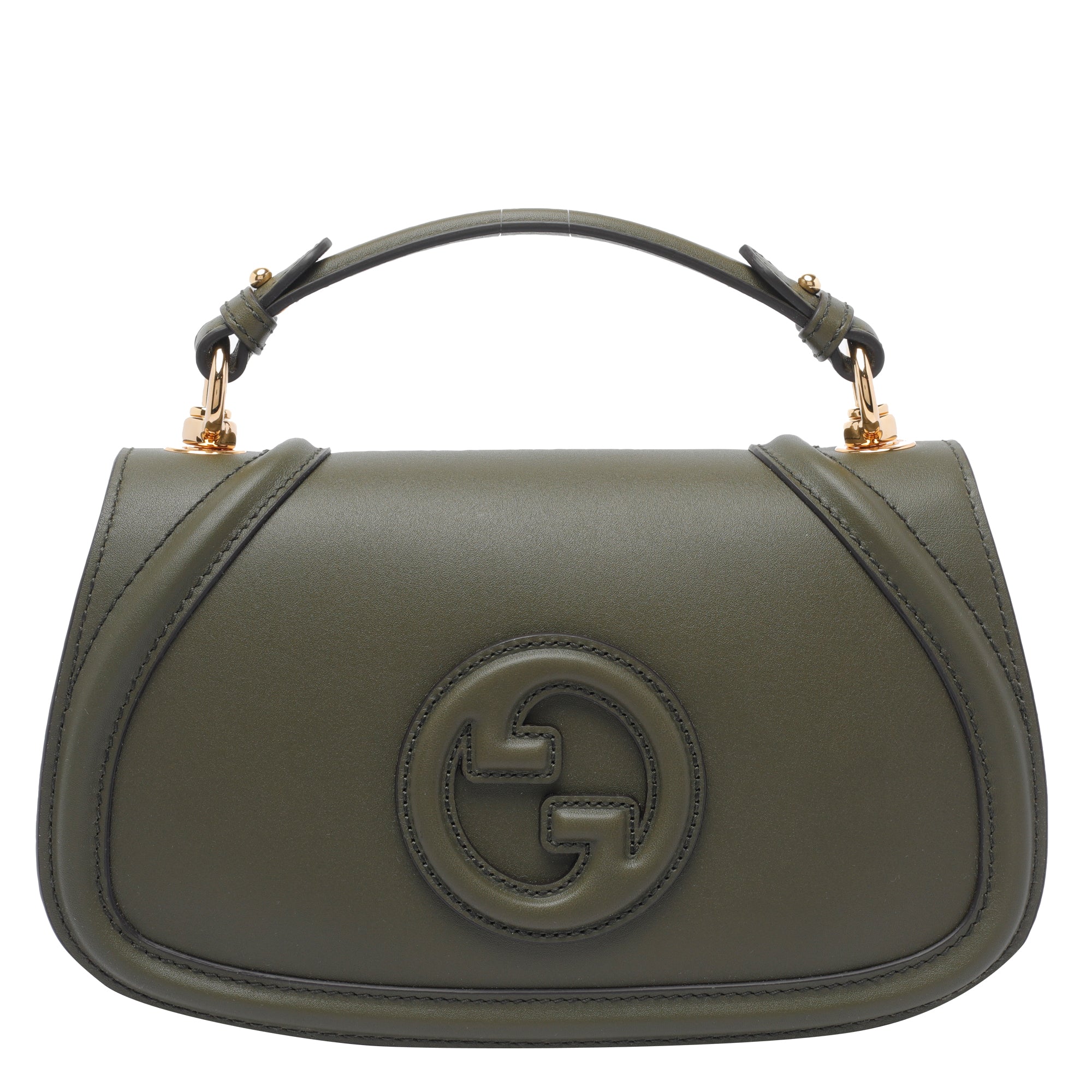 Gucci Bags Green Calf Leather