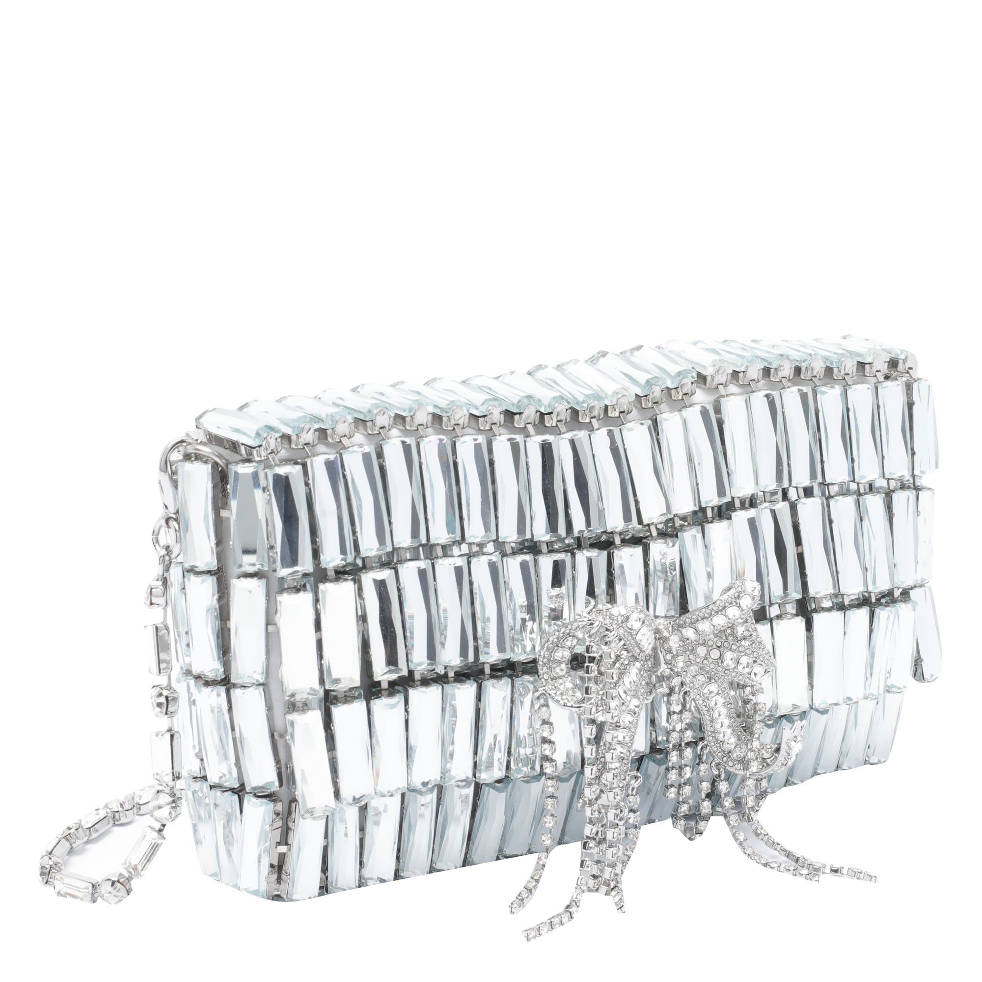 Self Portrait Bags Silver Glass And Brass