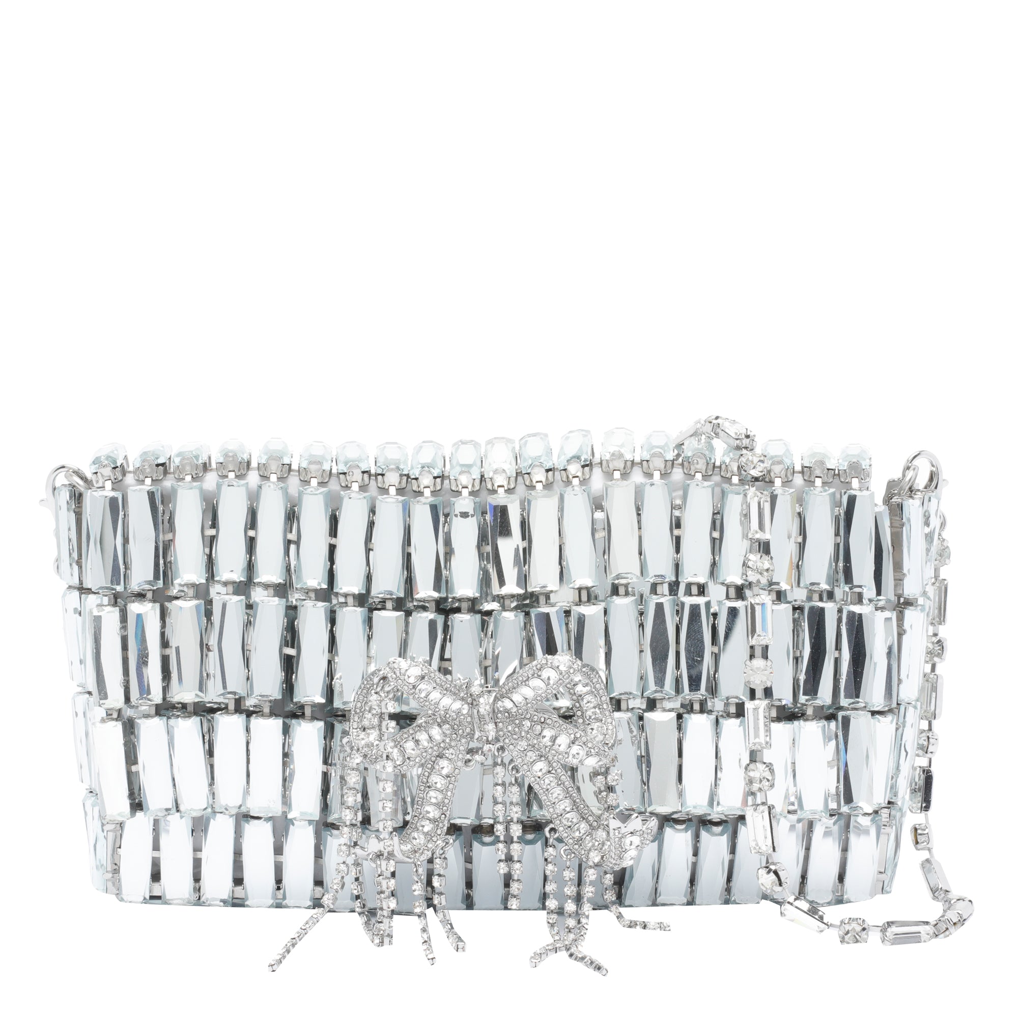 Self Portrait Bags Silver Glass And Brass