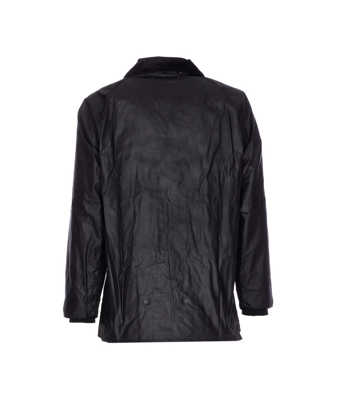 Barbour Jackets Black Waxed Cotton
