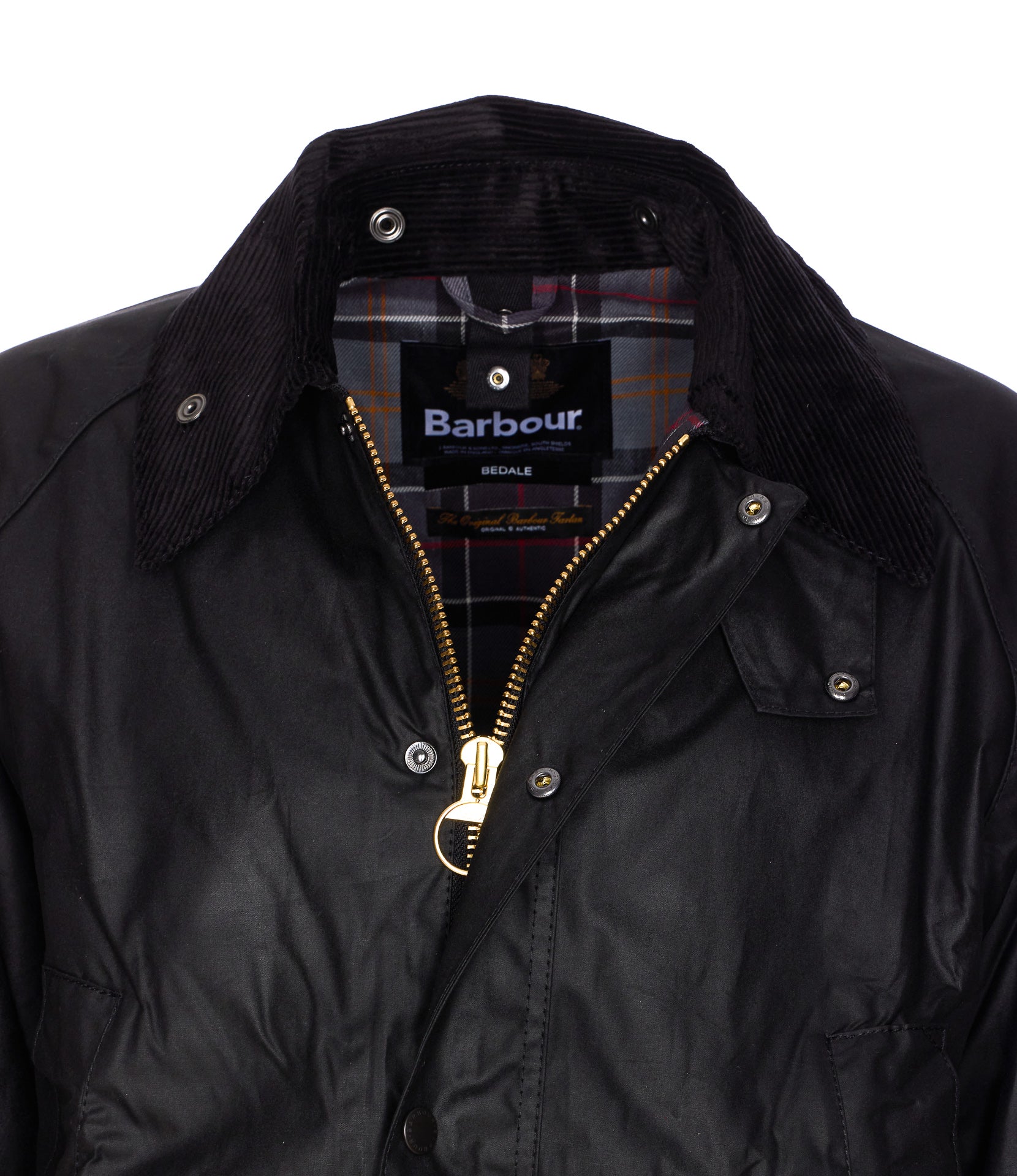 Barbour Jackets Black Waxed Cotton