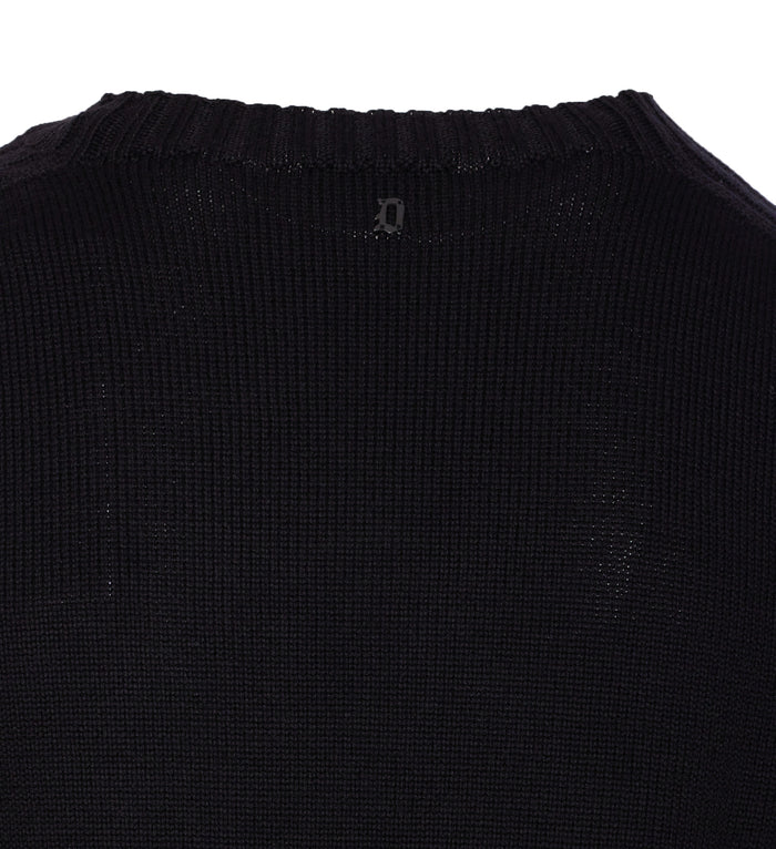 Dondup Sweaters Black Wool
