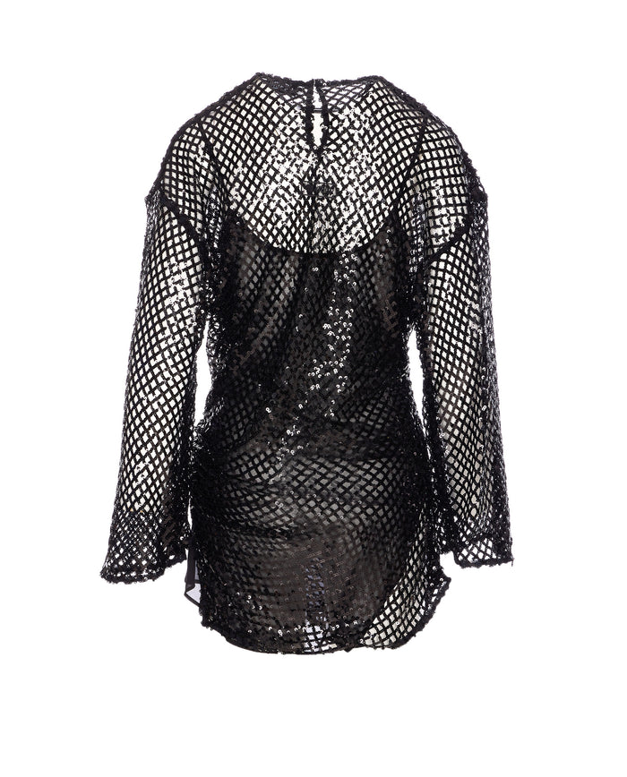 The Attico Dresses Black Polyester