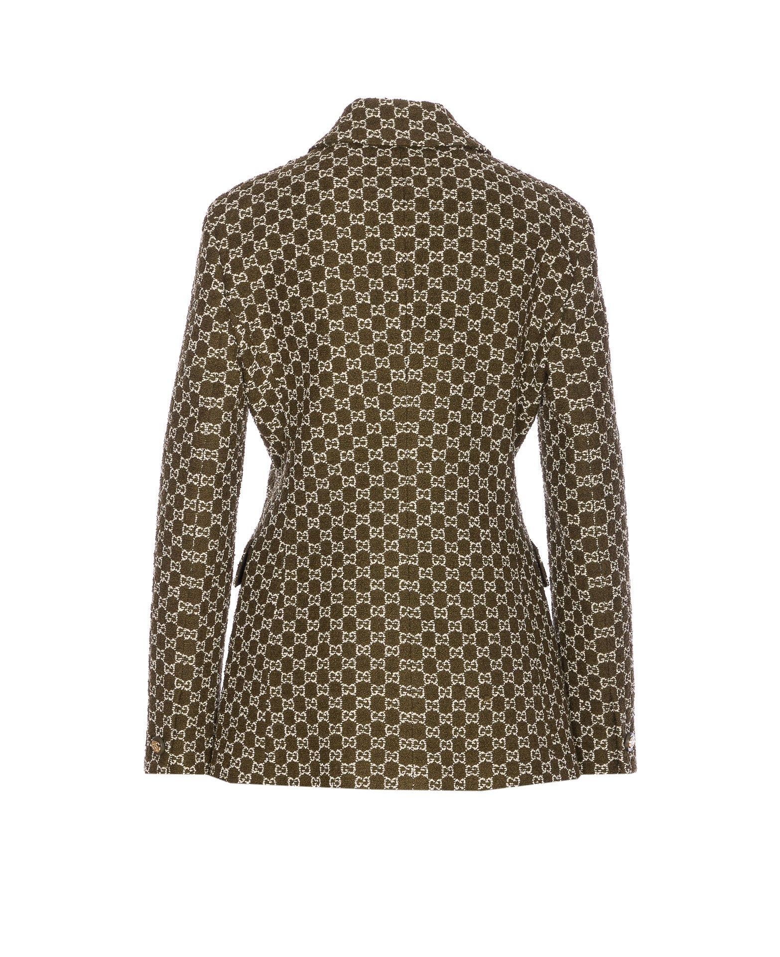 Gucci Jackets Green Cotton