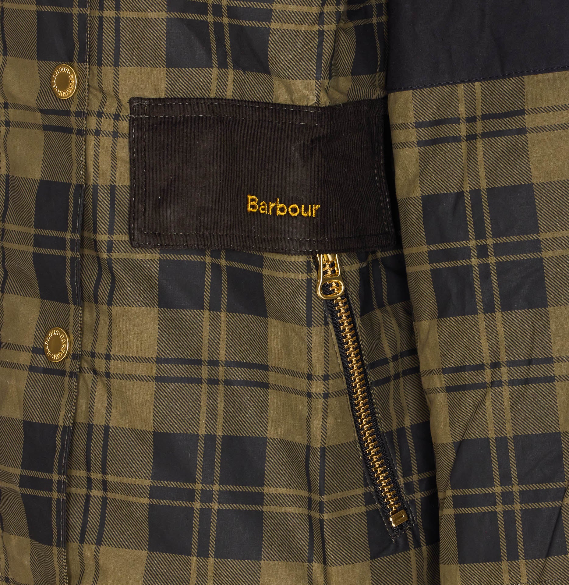 Barbour Jackets Green Cotton