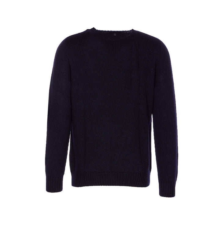 Dondup Sweaters Blue Wool