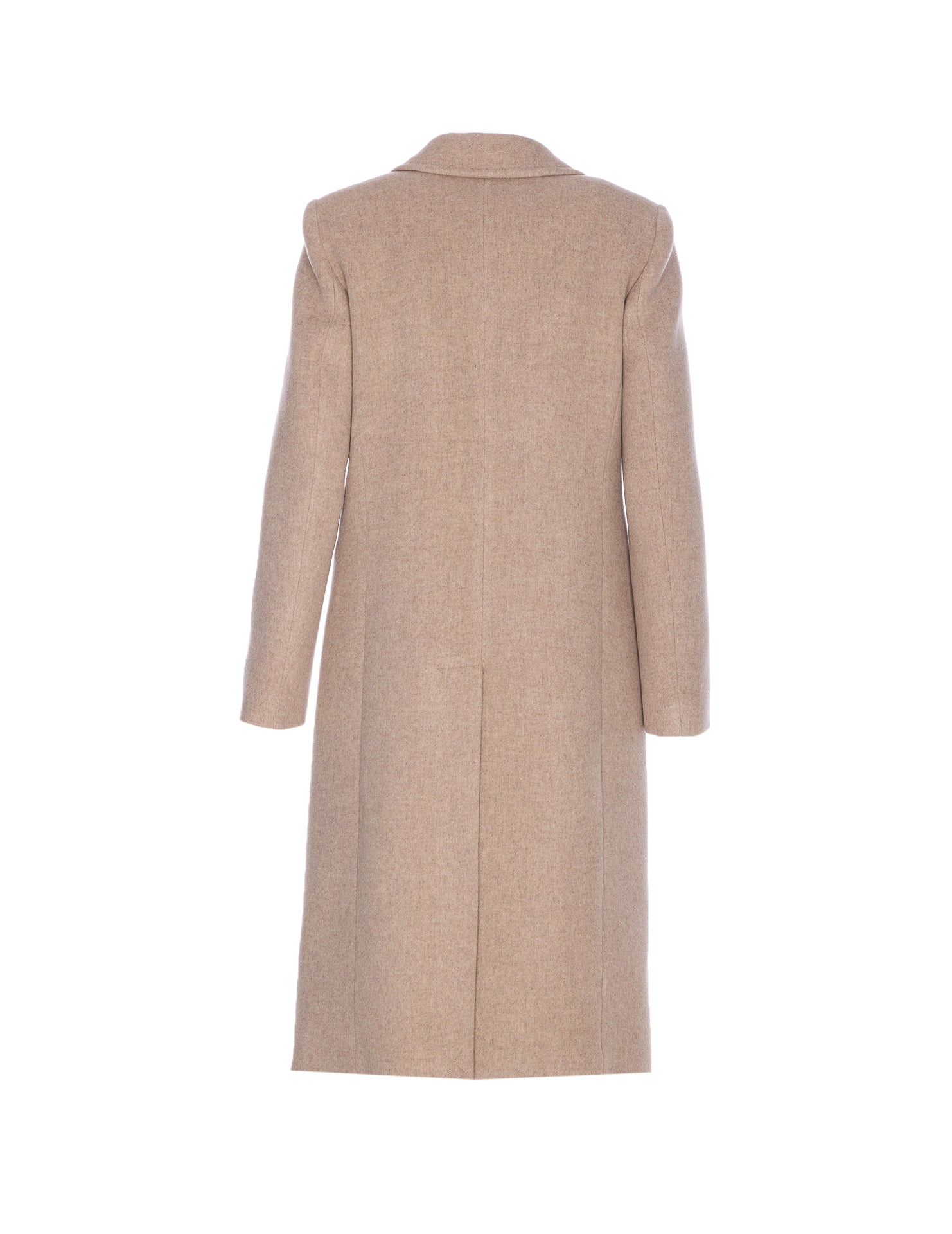 Liu Jo Coats Beige Wool
