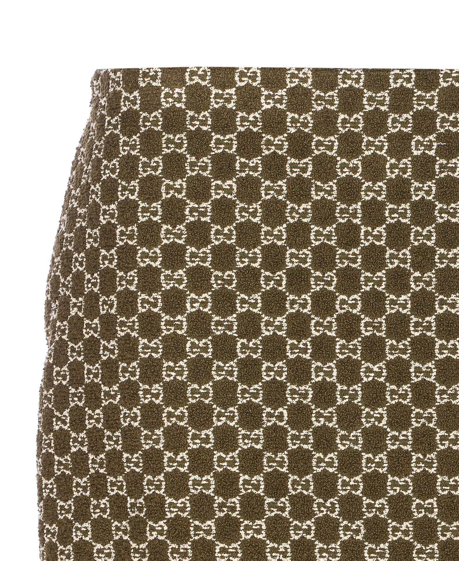 Gucci Skirts Green Cotton