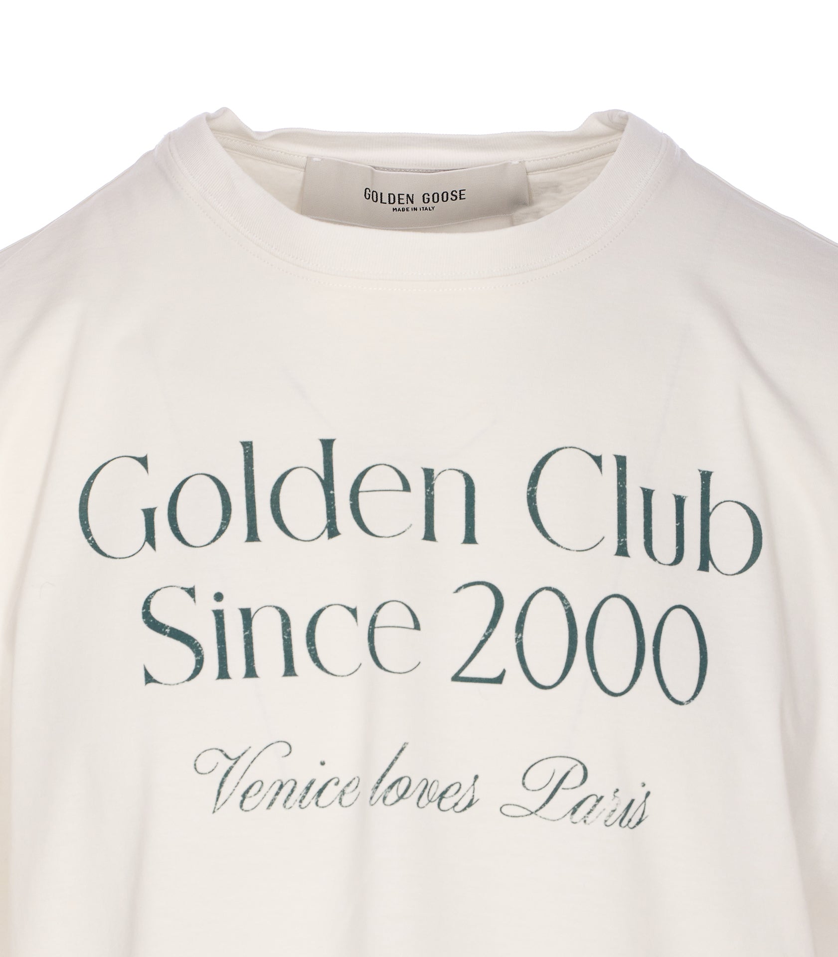 Golden Goose T-Shirts And Polos White Cotton