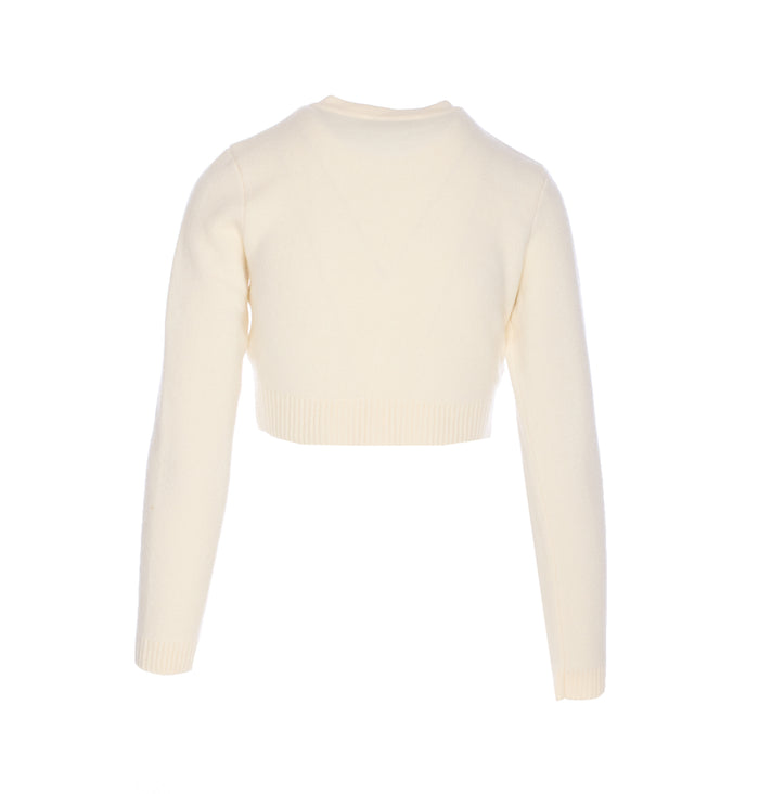 Self Portrait Sweaters White Wool