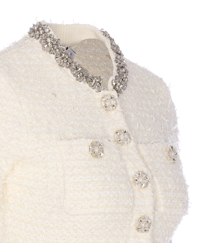 Self Portrait Dresses White Cotton