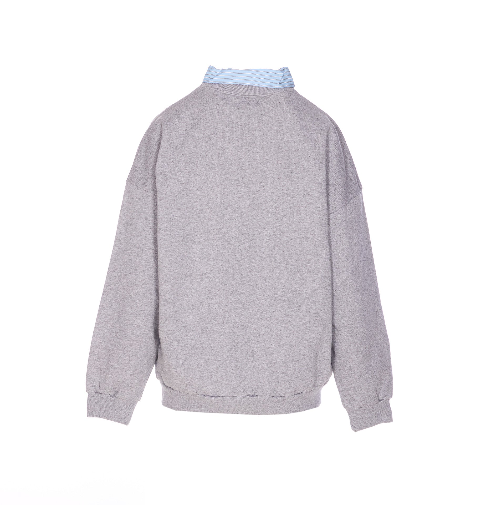 Balenciaga Sweaters Grey Cotton