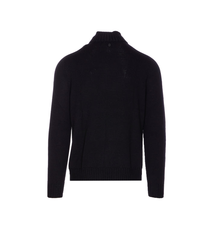 Dondup Sweaters Black Wool
