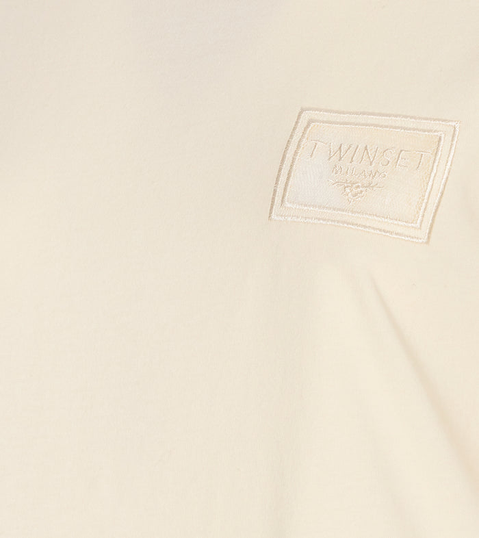 Twin-set T-shirts and Polos White Acrylic