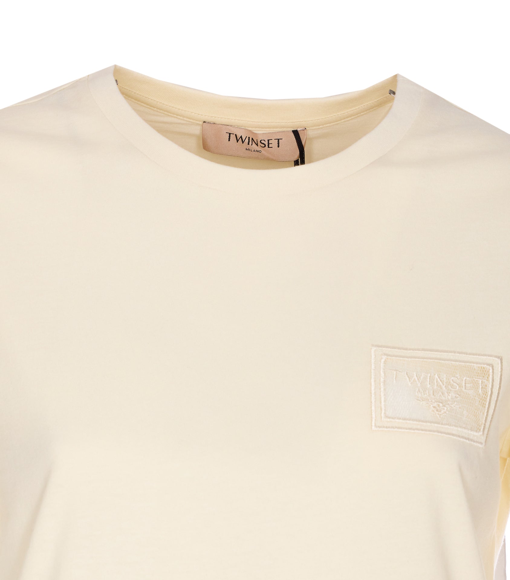 Twin-set T-shirts and Polos White Acrylic