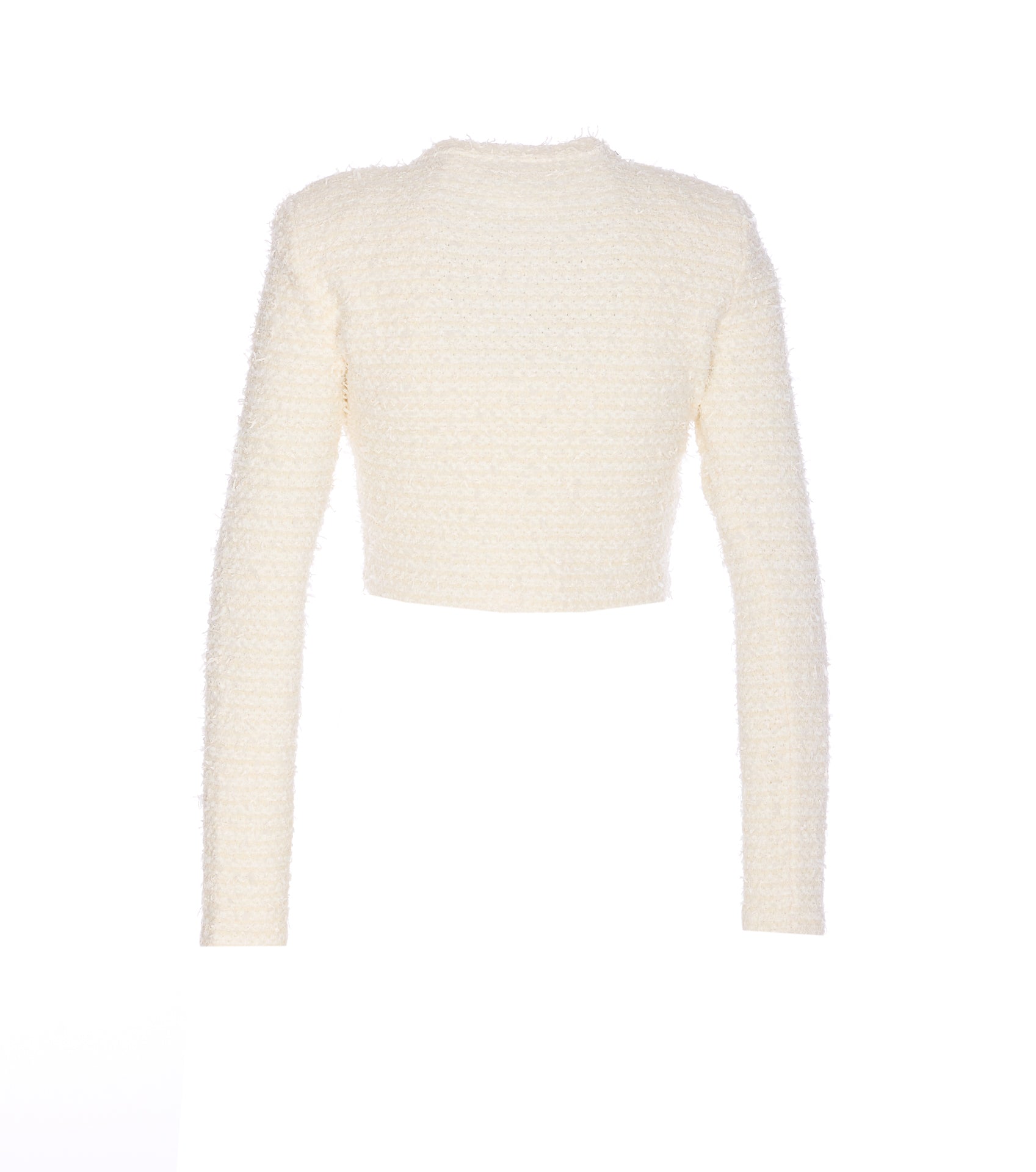 Self Portrait Sweaters White Cotton