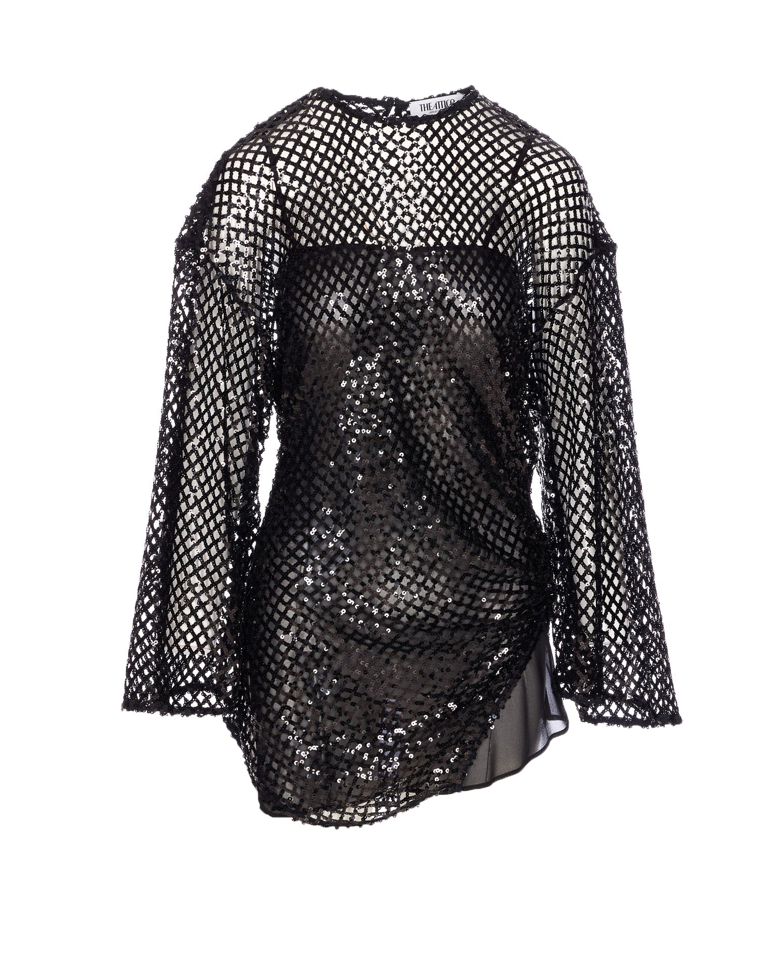 The Attico Dresses Black Polyester