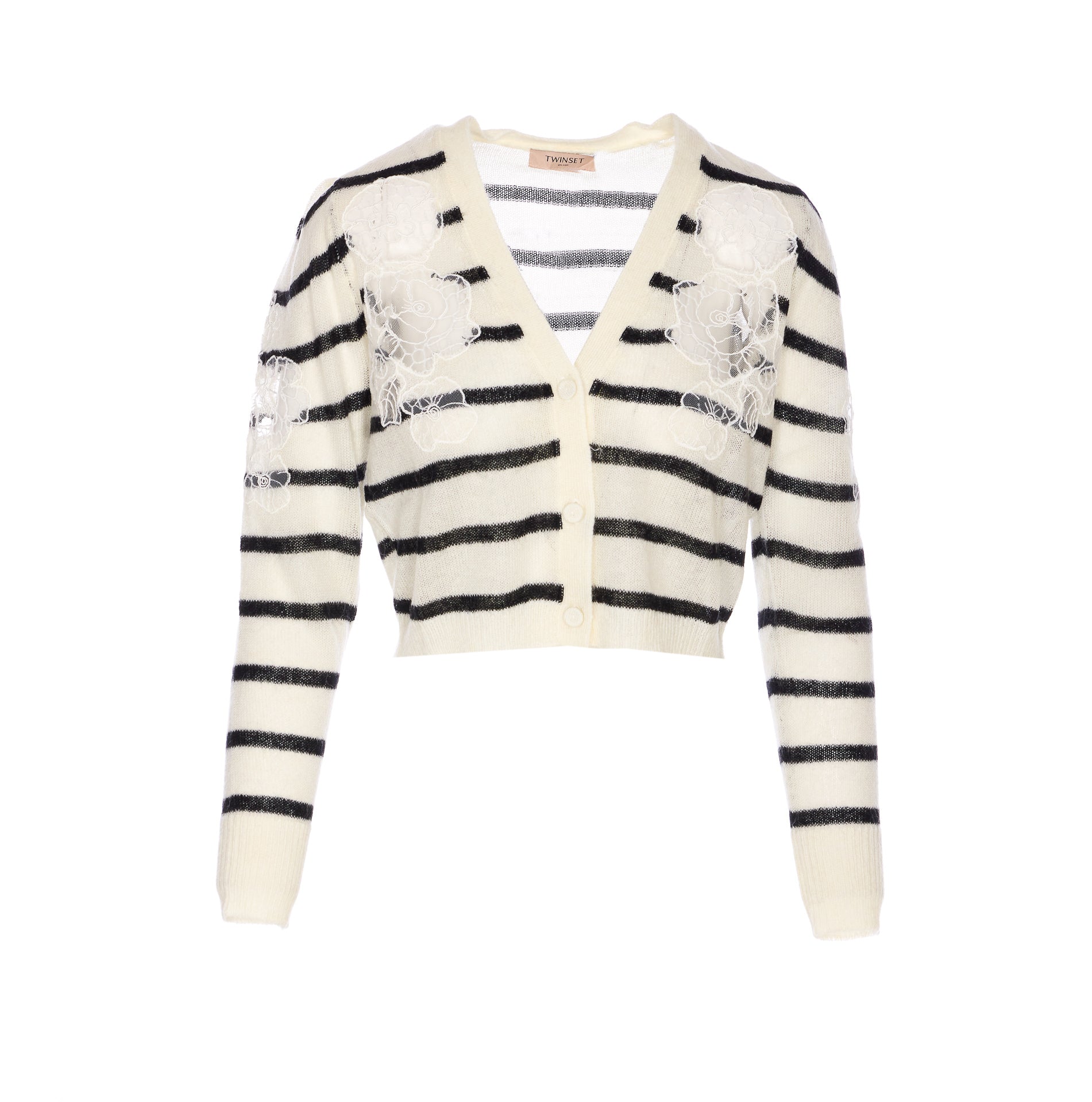 Twin-Set Sweaters White Acrylic