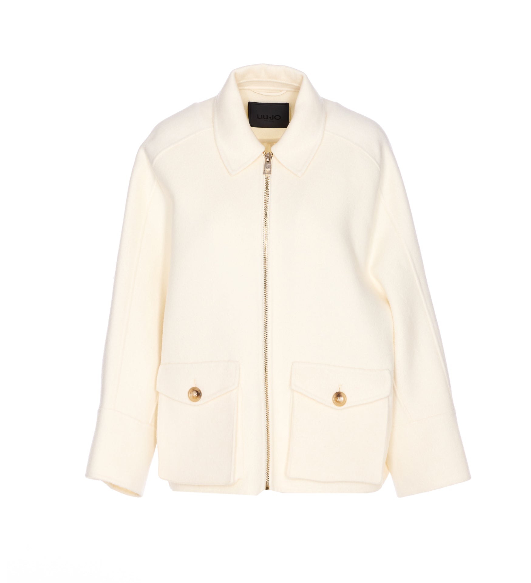Liu Jo Jackets White Polyester