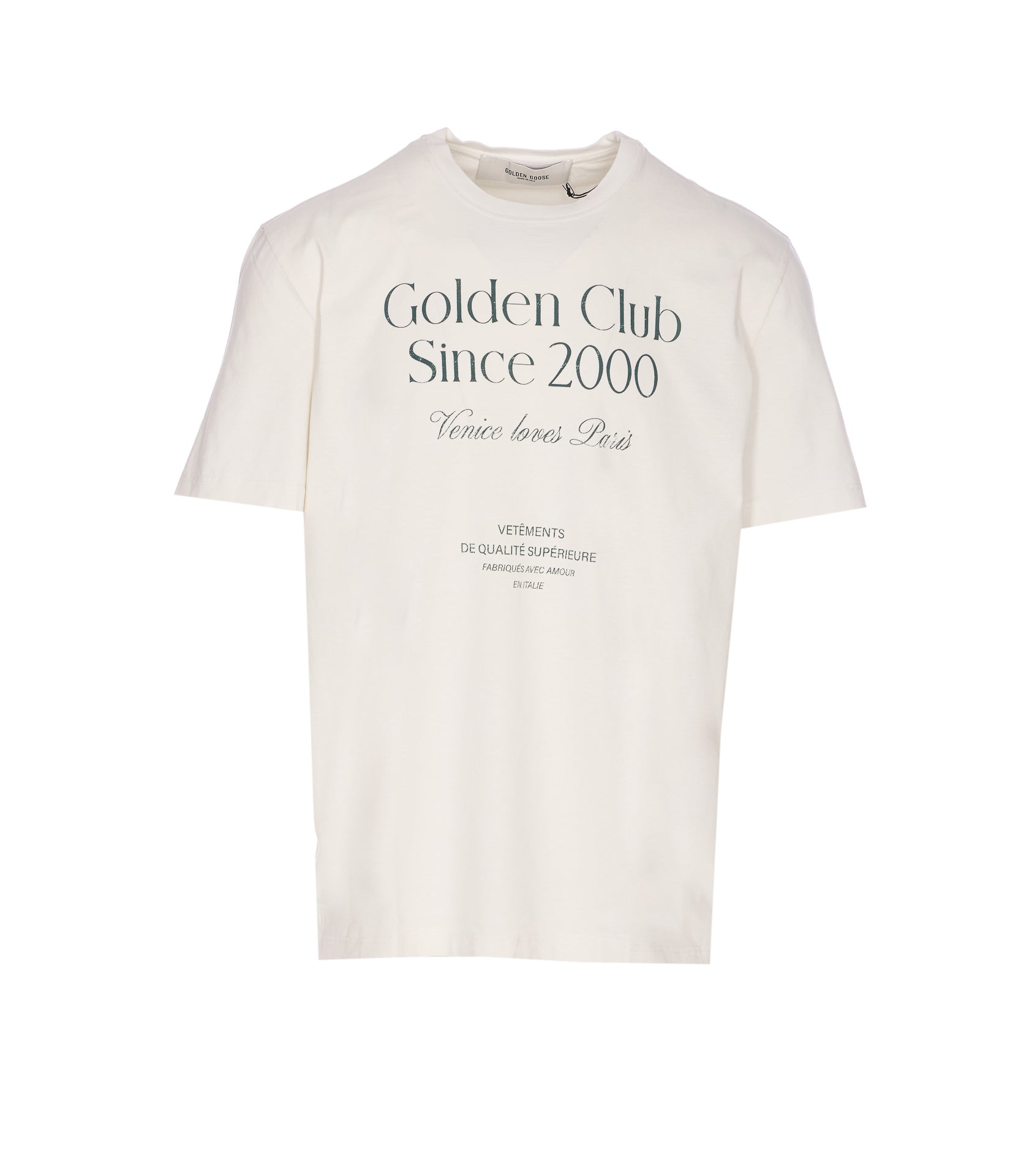 Golden Goose T-Shirts And Polos White Cotton