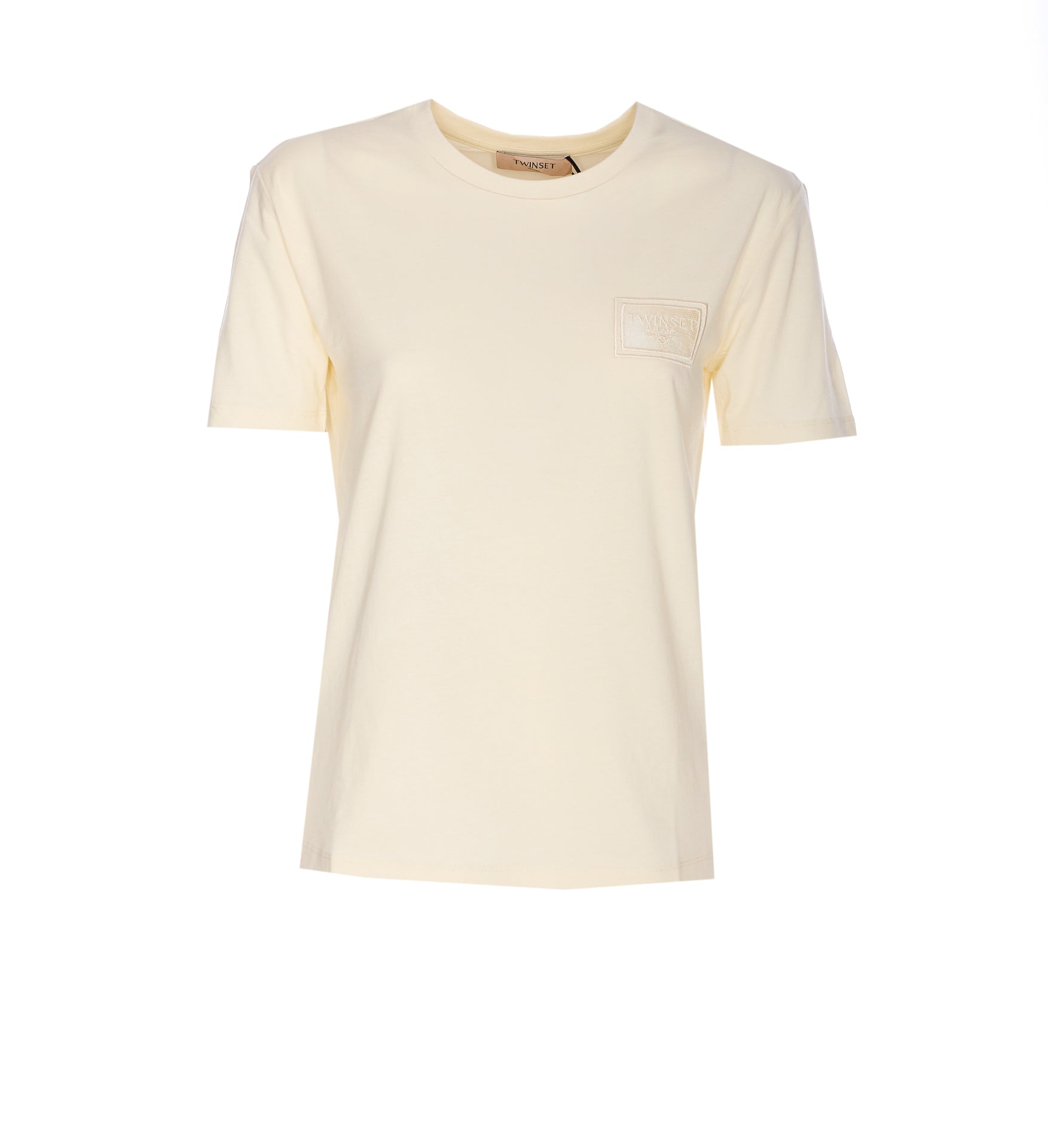Twin-set T-shirts and Polos White Acrylic