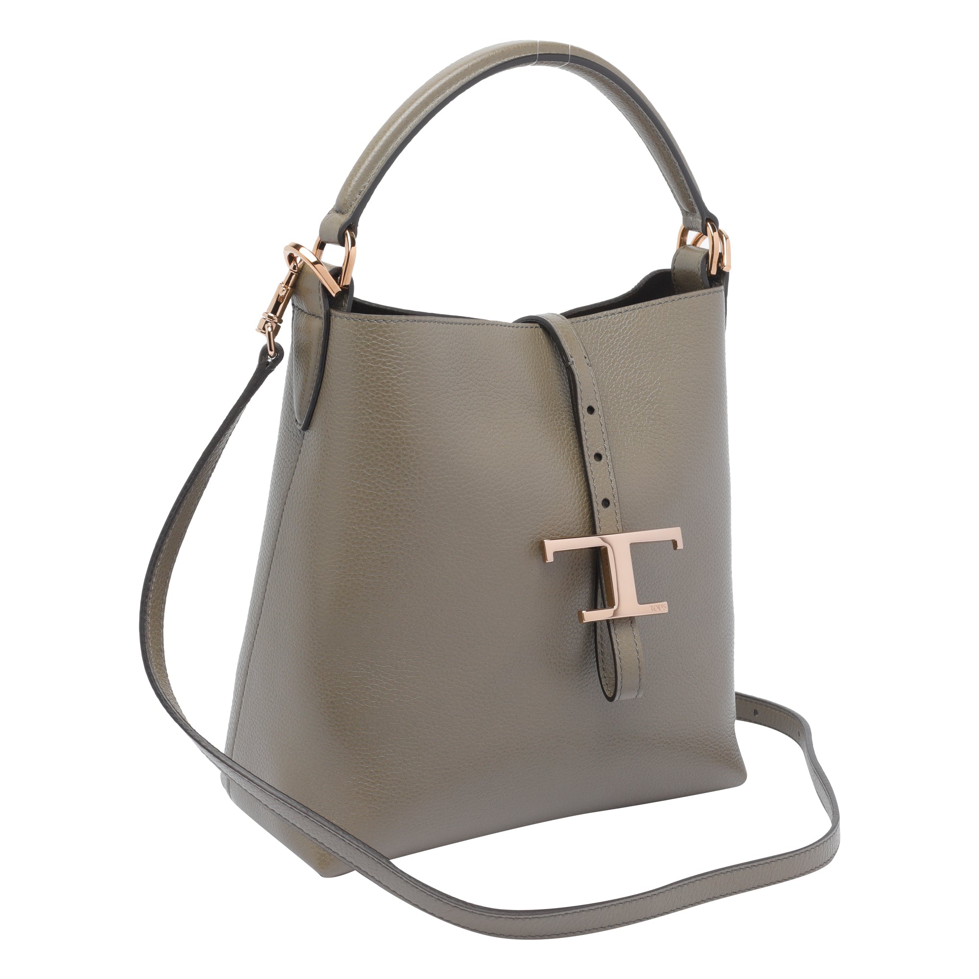 Tods Bags Grey Calf Leather