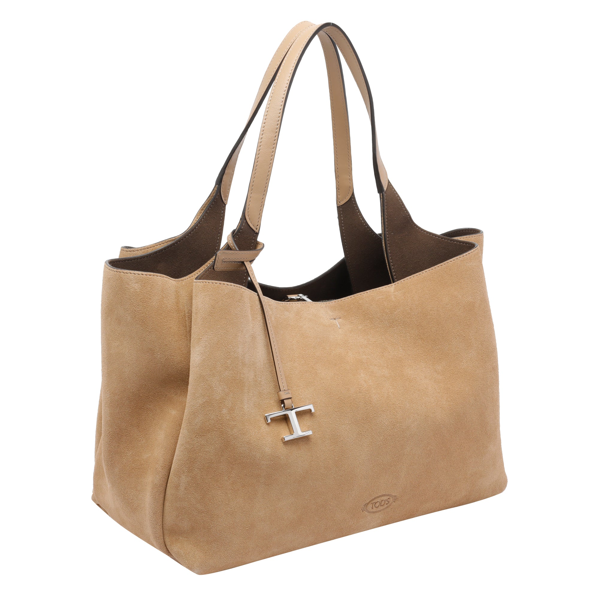 Tods Bags Beige Calf Leather