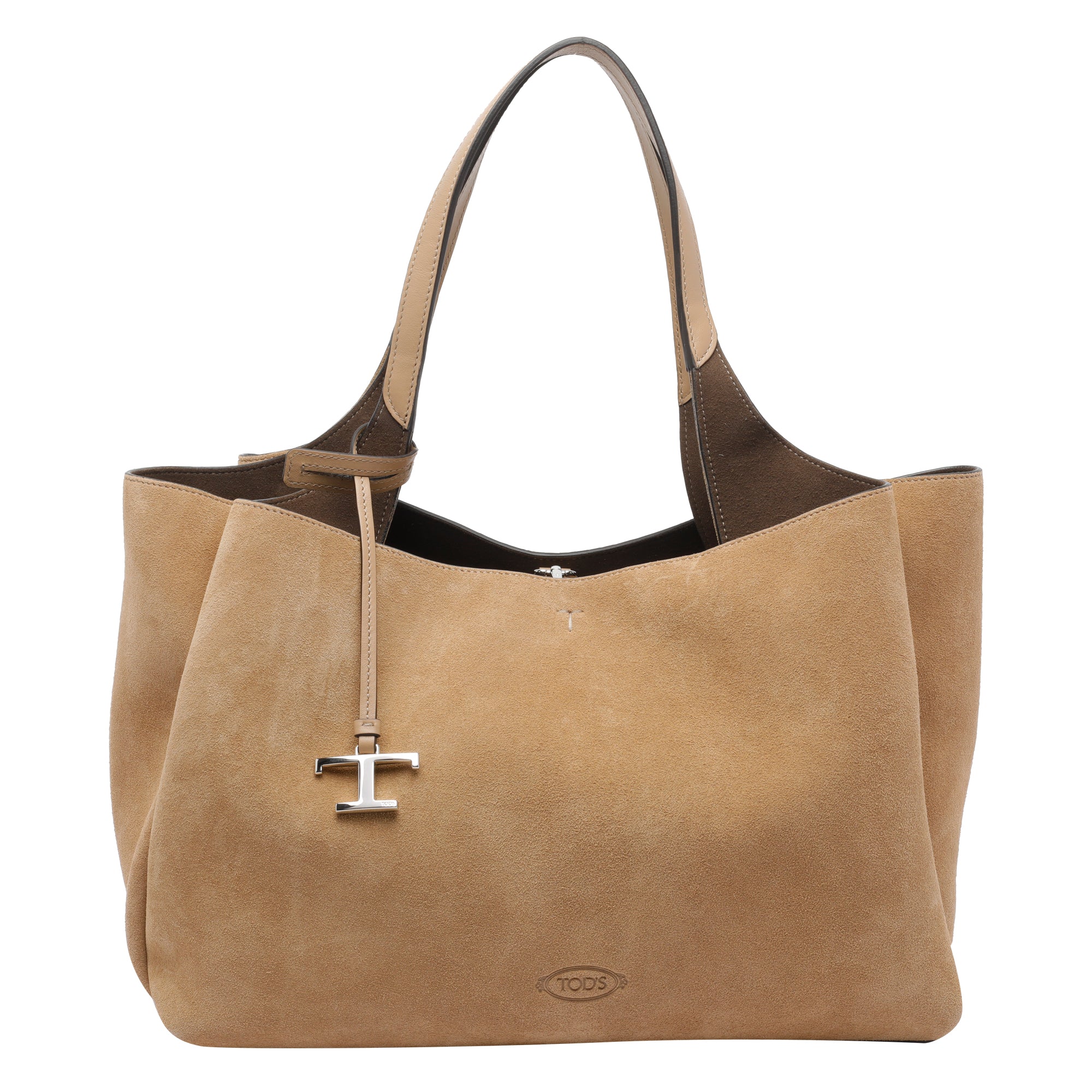 Tods Bags Beige Calf Leather