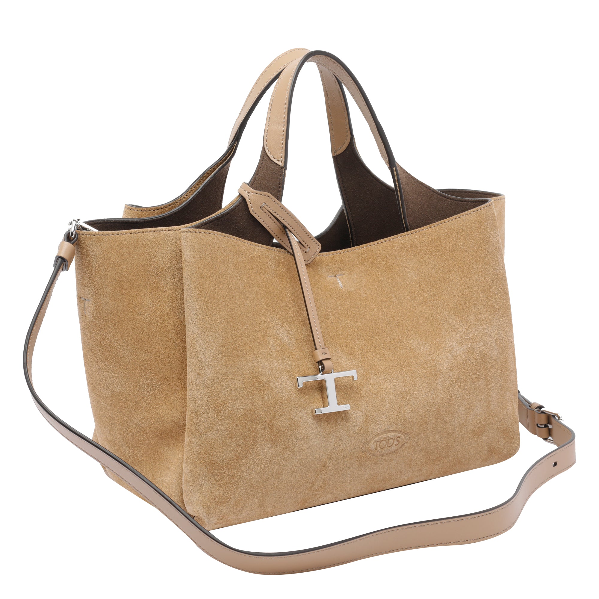 Tods Bags Beige Calf Leather