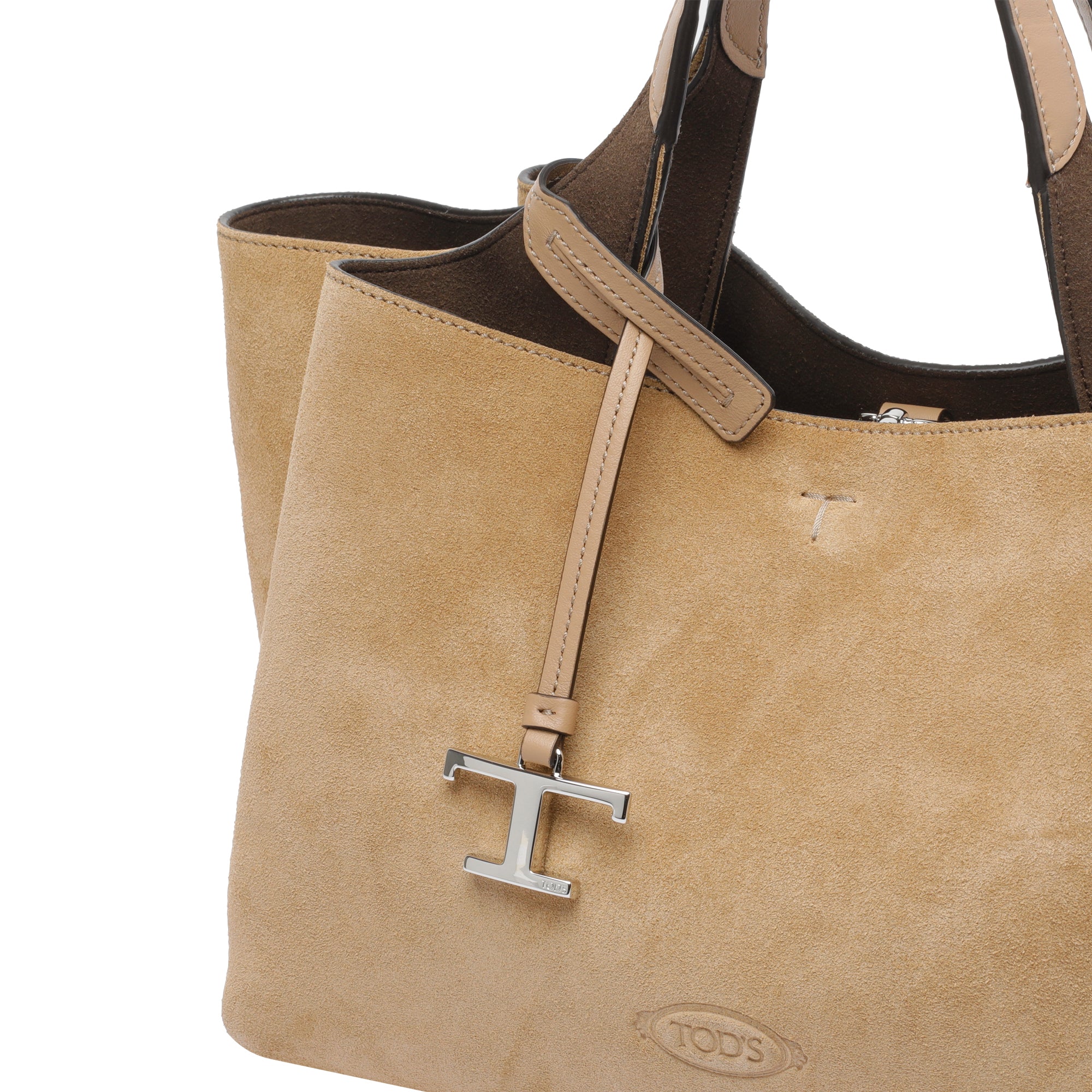 Tods Bags Beige Calf Leather