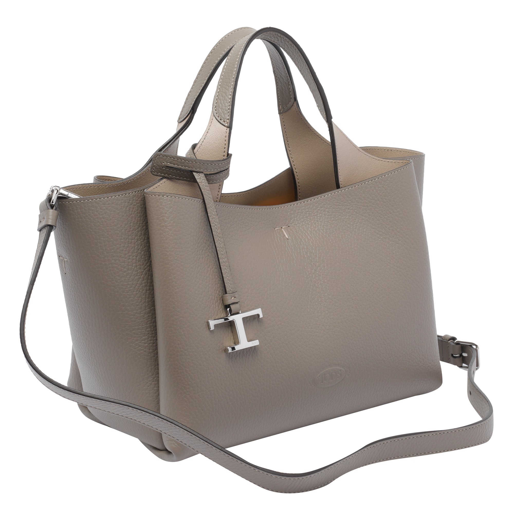 Tods Bags Grey Calf Leather