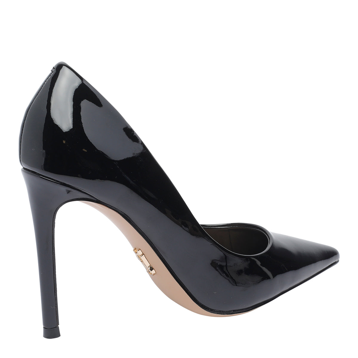 Steve Madden With Heel Black Synthetic Leather/rubber Sole