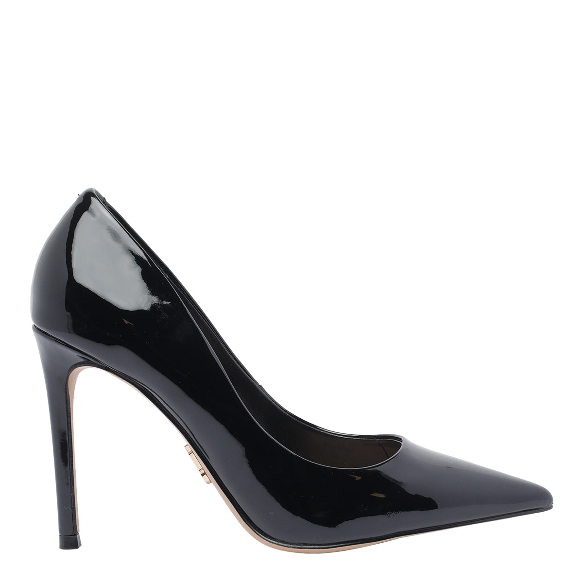Steve Madden With Heel Black Synthetic Leather/rubber Sole
