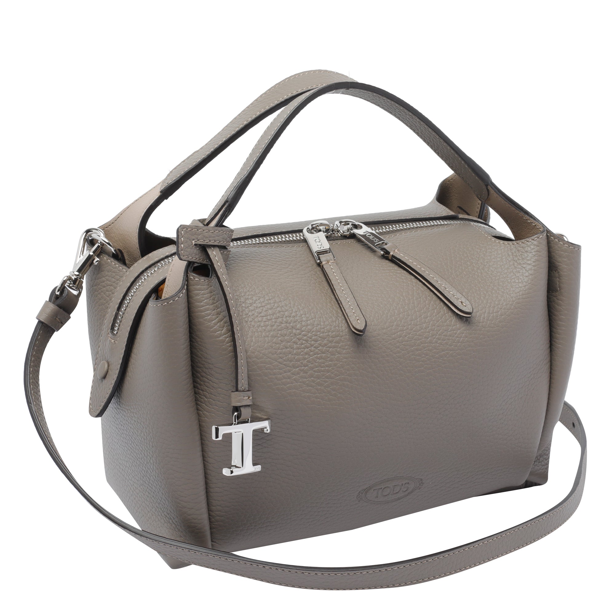 Tods Bags Grey Calf Leather