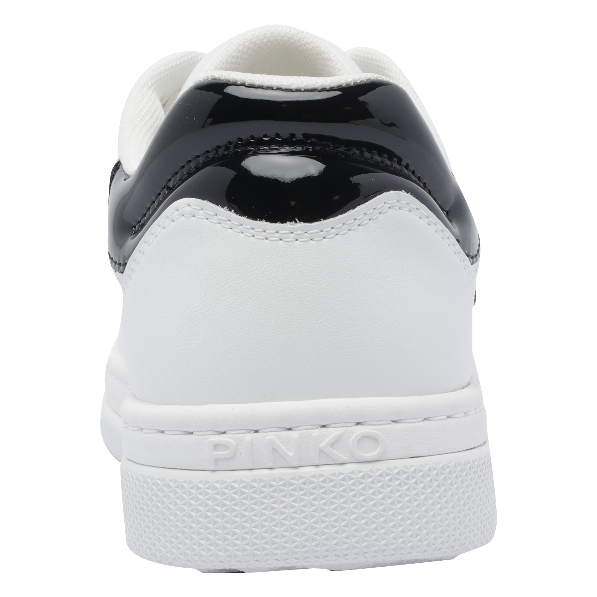 Pinko Sneakers White Calf Leather/rubber Sole