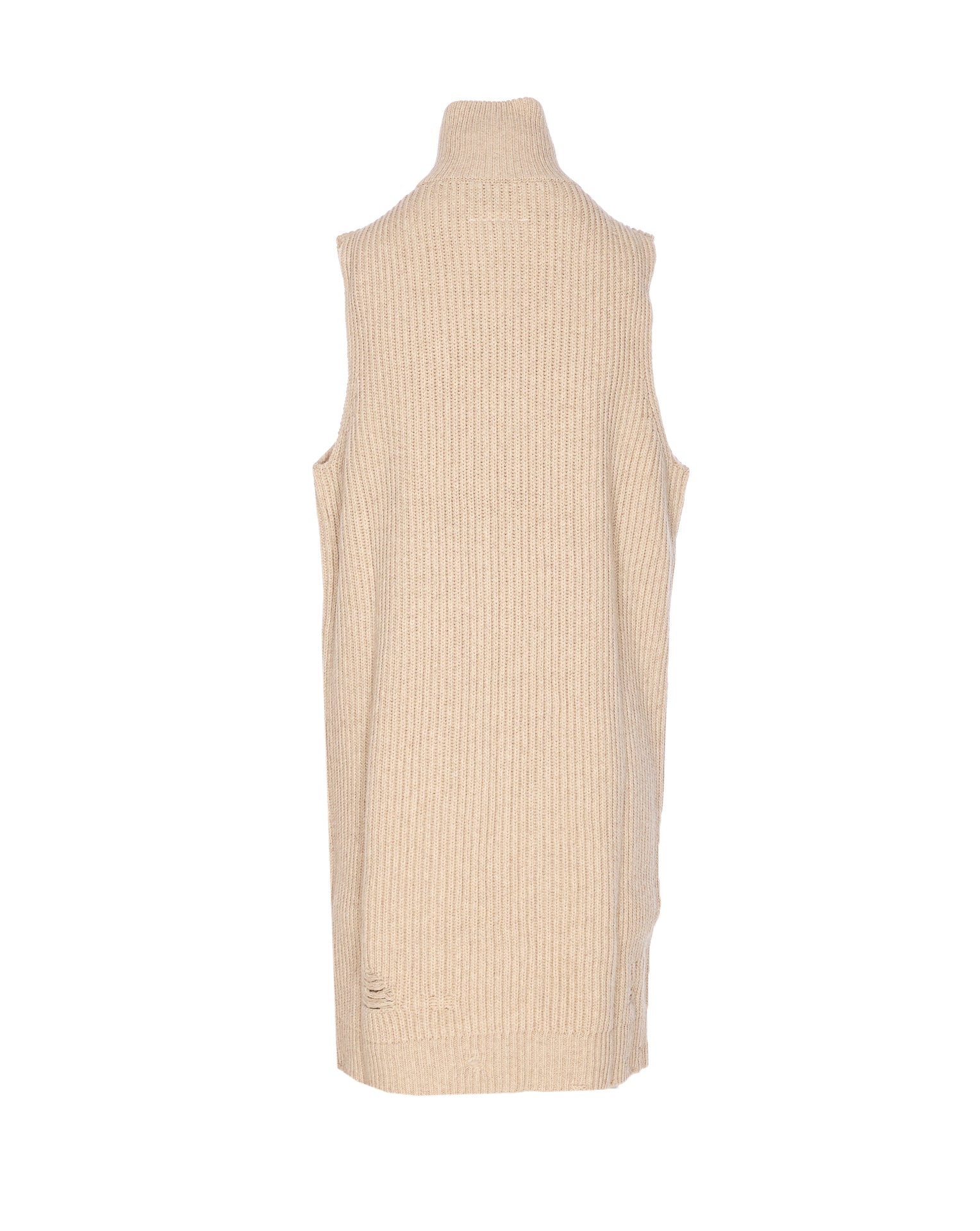 Mm6 Maison Margiela Top Beige Wool