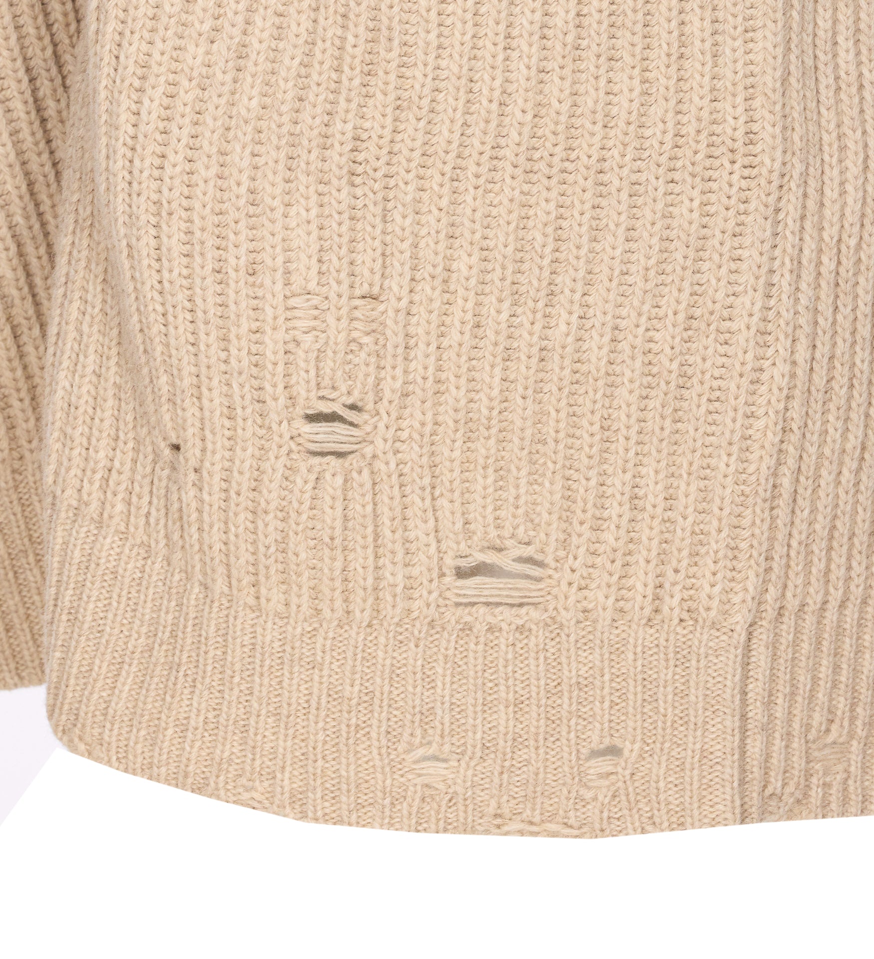 Mm6 Maison Margiela Top Beige Wool