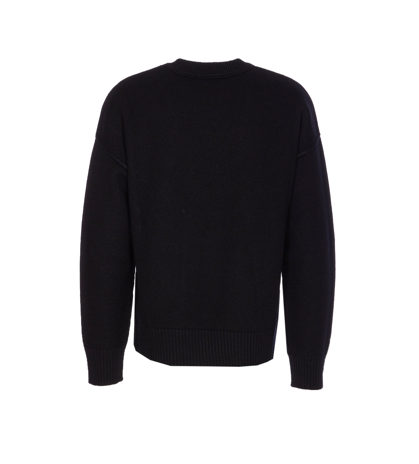 Ami Alexandre Matiussi Sweaters Black Virgin Wool