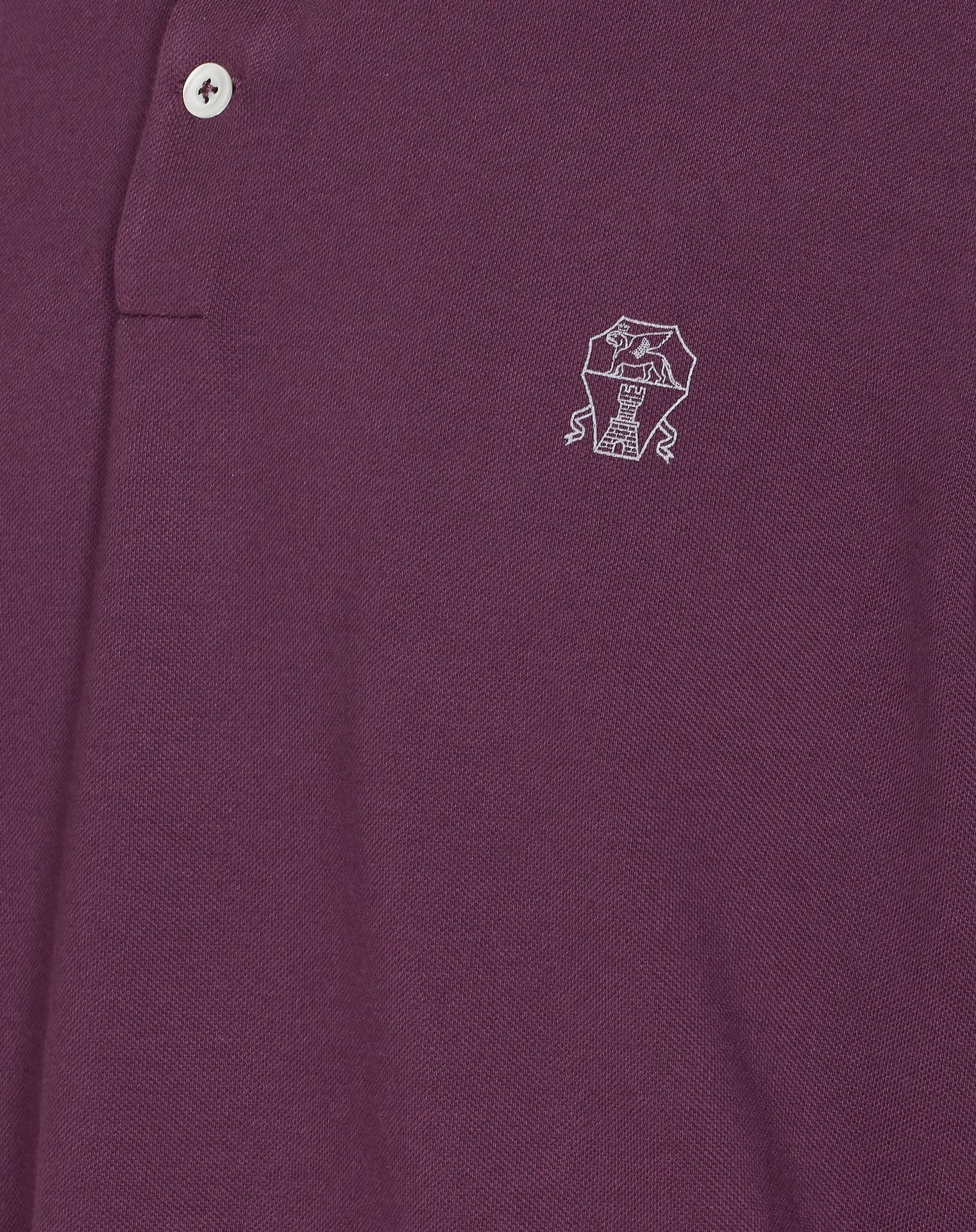 Brunello Cucinelli T-Shirts And Polos Purple Cotton