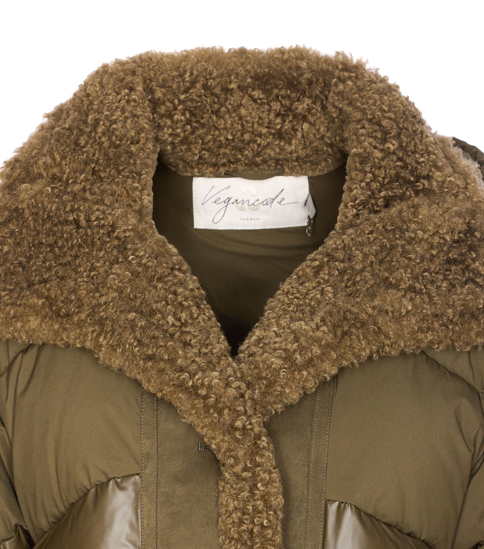 Vegancode Coats Green Polyester
