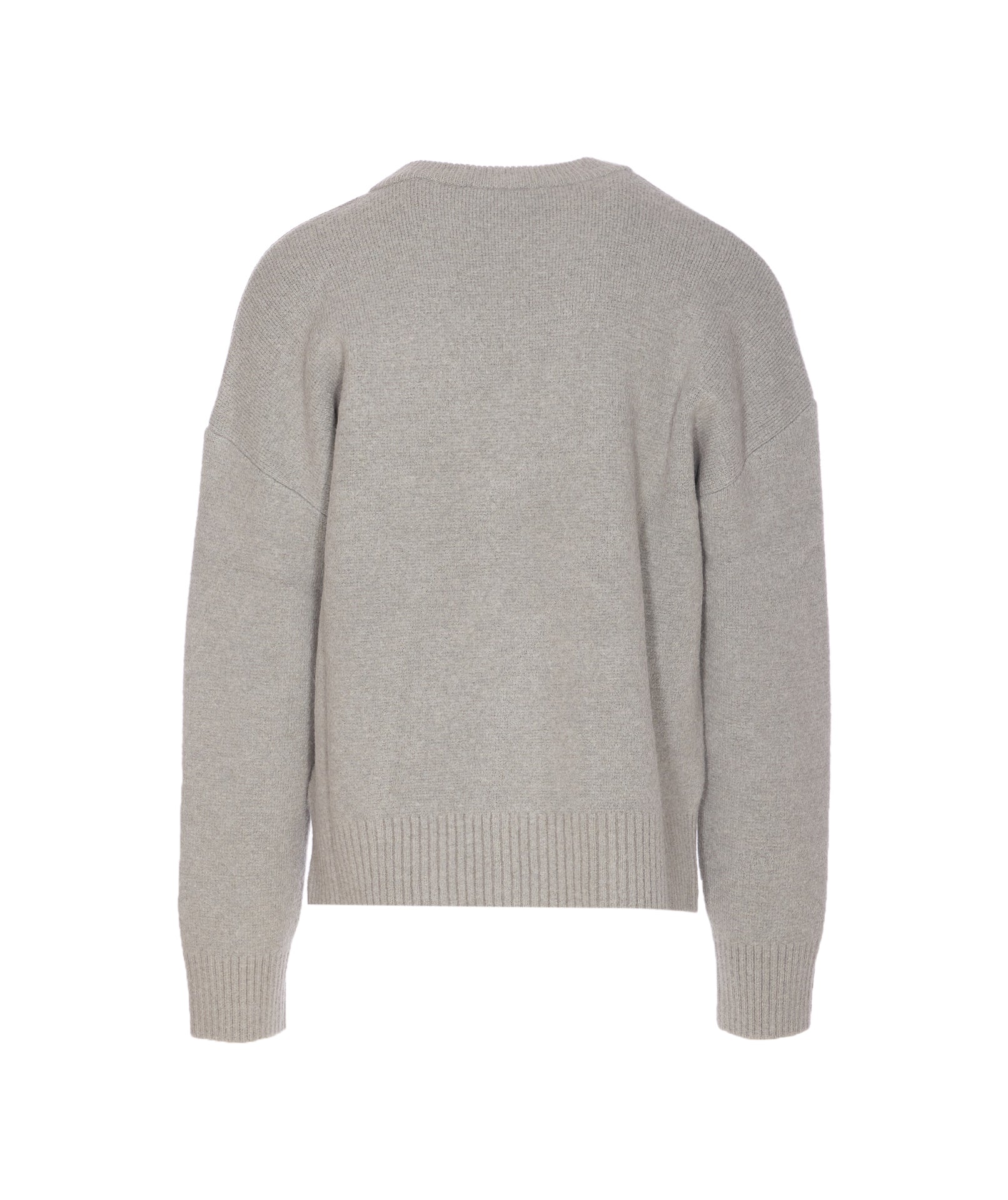 Ami Alexandre Matiussi Sweaters Grey Alpaca