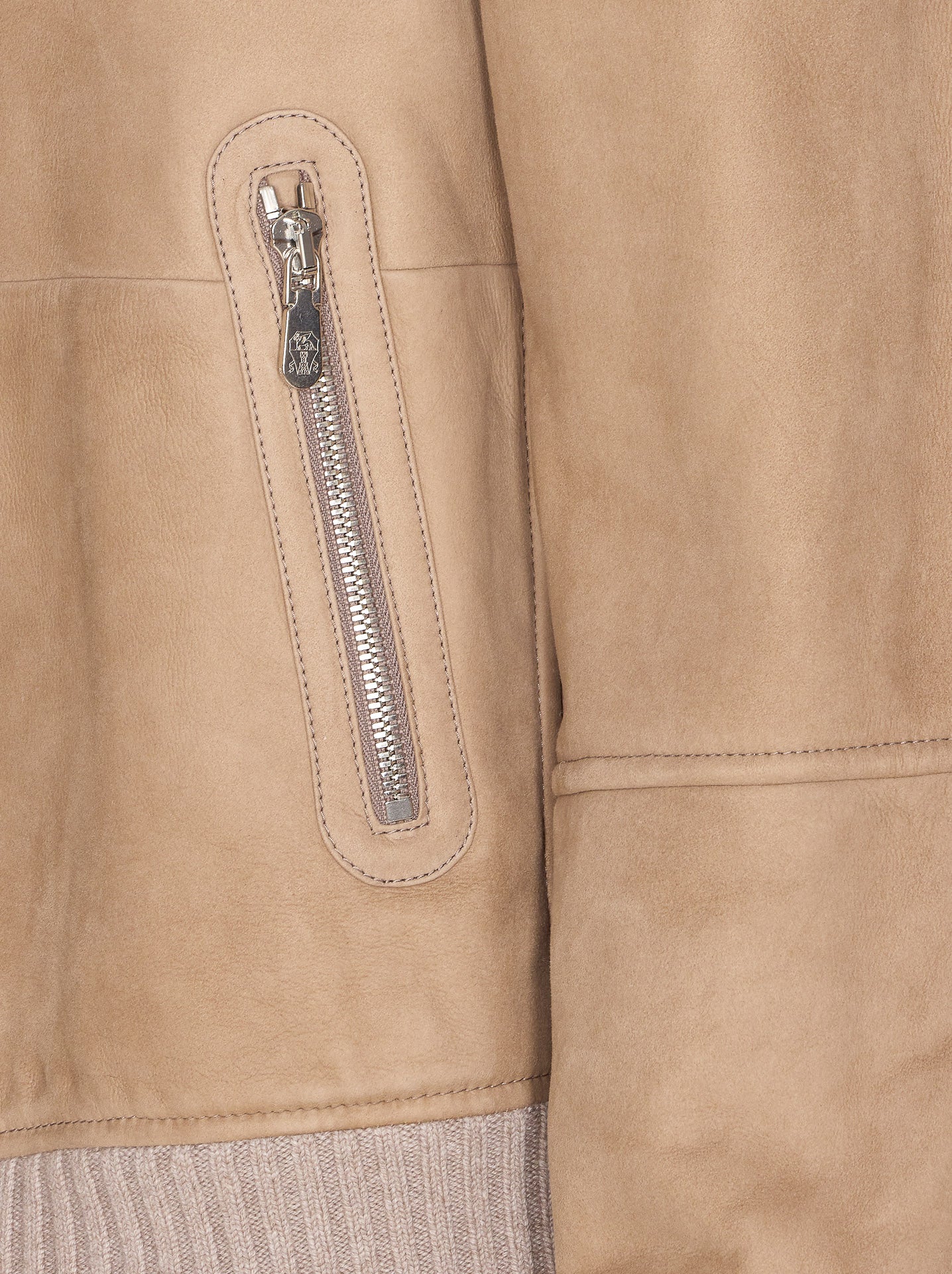 Brunello Cucinelli Coats Beige Sheepskin