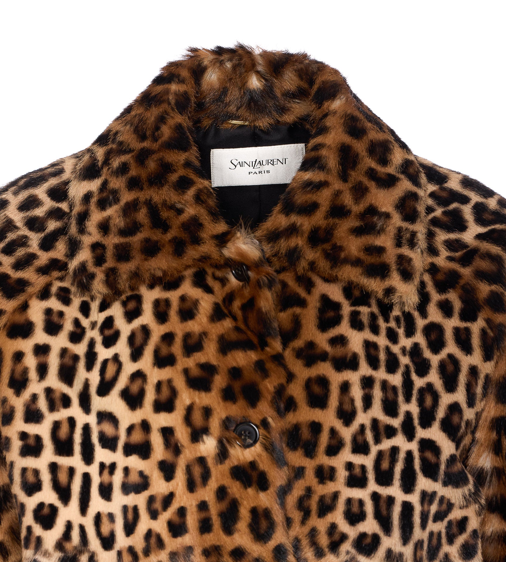 Saint Laurent Jackets Brown Goat Hair