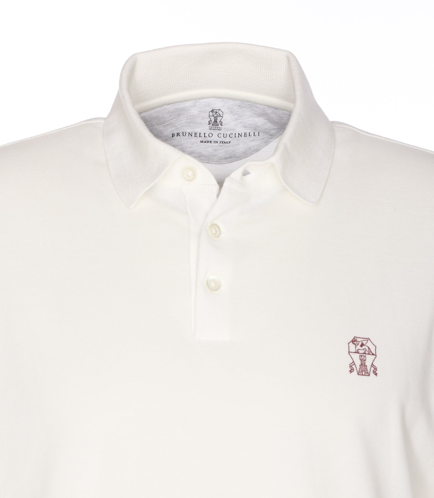 Brunello Cucinelli T-Shirts And Polos White Cotton